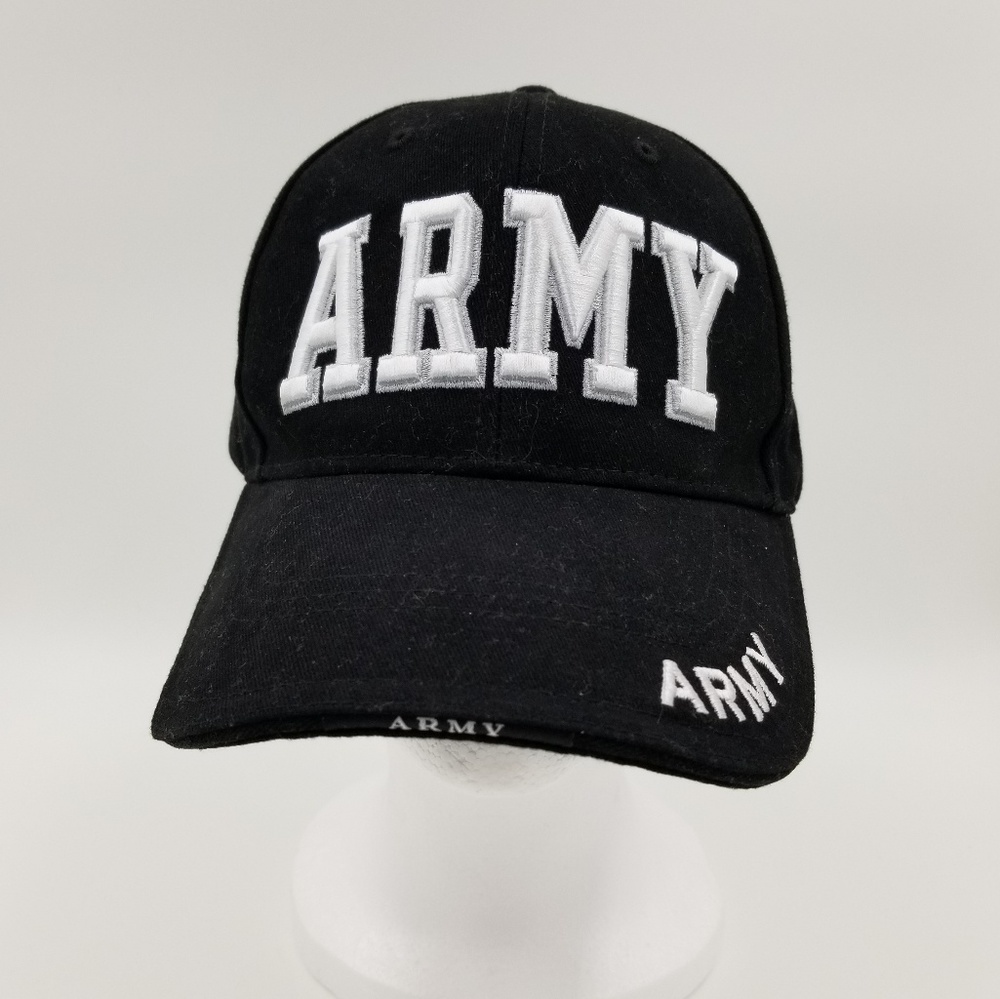 Rothco Men's Deluxe Army Embroidered Hat in Black 
